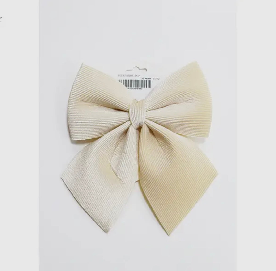 Noeud de Noël en velours - 19 x 24 cm